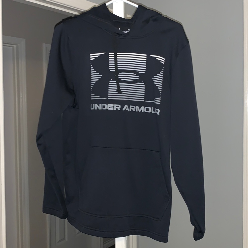 Black under armour jacket / hoodie